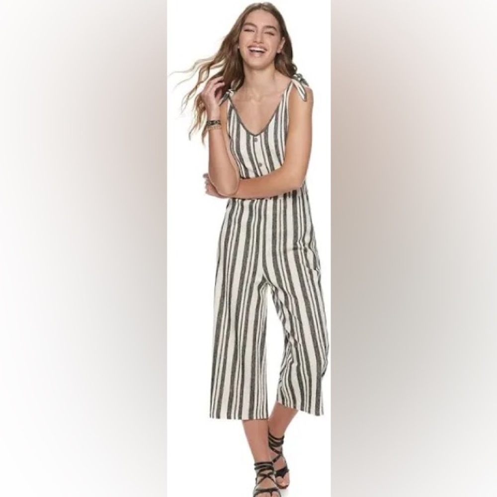 Rewind cropped jumpsuit
